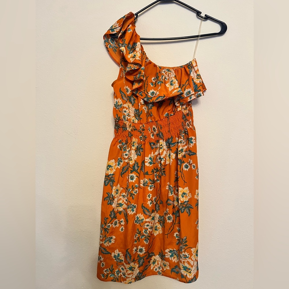 ⭐️One-Shoulder Floral Mini Dress | Prevett | Size: S
